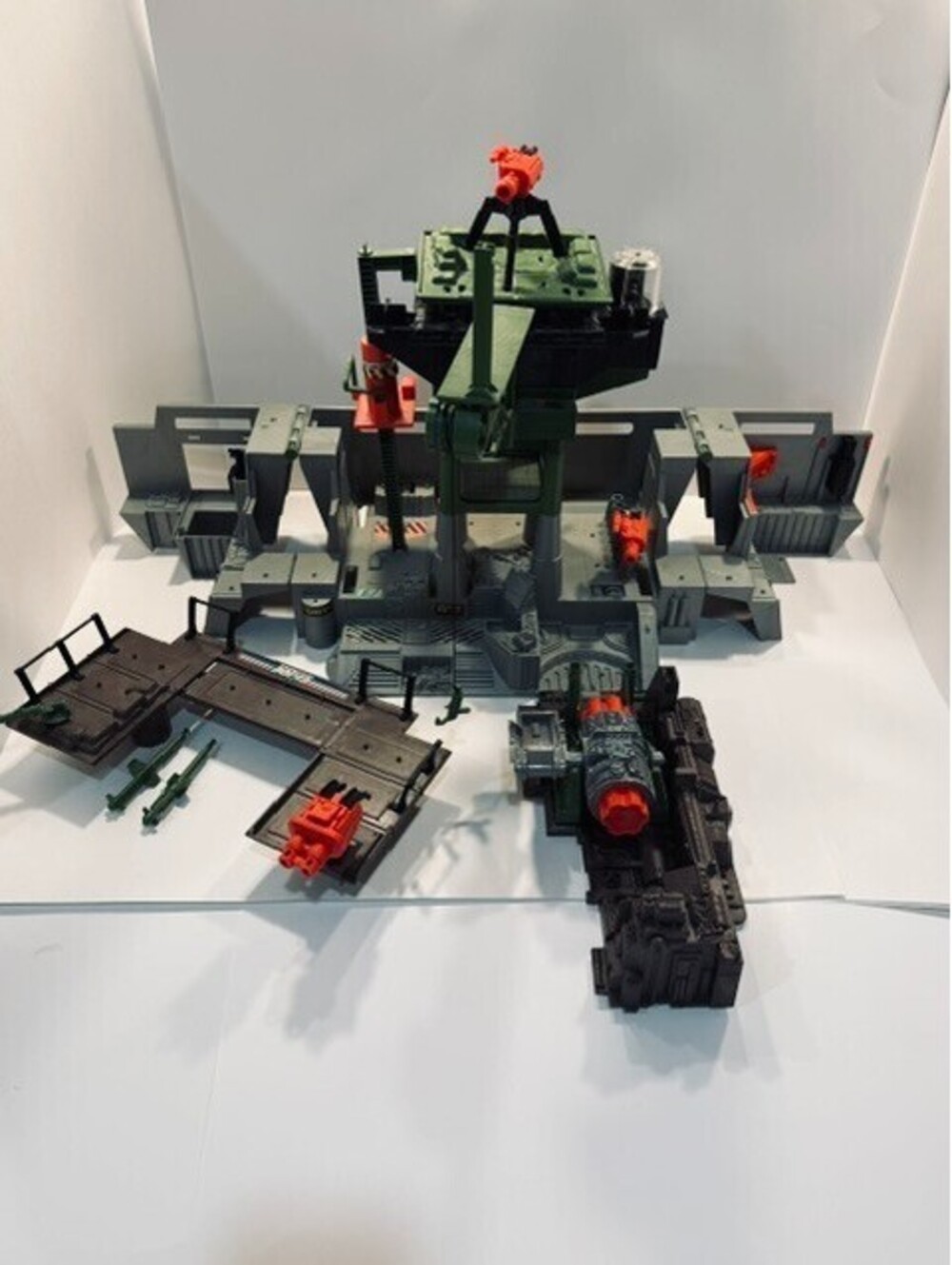 Vintage GI Joe Headquarters Base Playset 1992 Hasbro ARAH Command Station